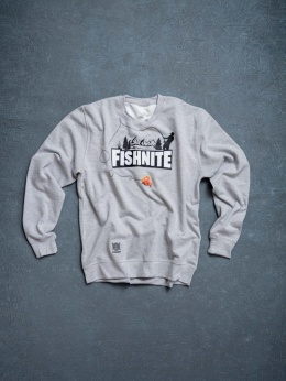 Bluza Fishnite - przód produktu w całości w ułożeniu pofałdowanym
