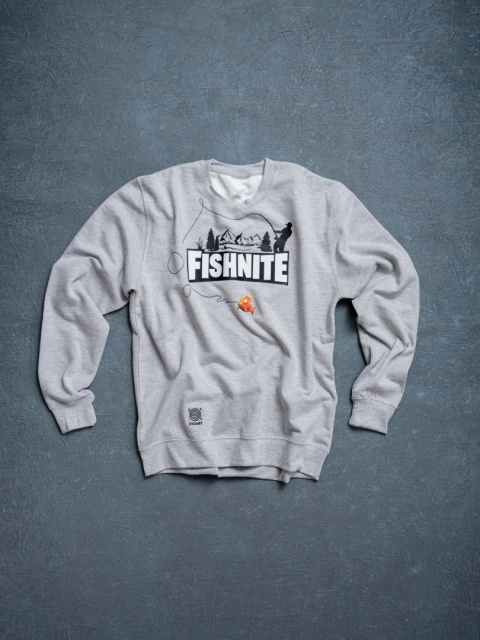 Bluza Fishnite - przód produktu w całości w ułożeniu pofałdowanym Bluza Fishnite - przód produktu w całości w ułożeniu pofałdowanym
