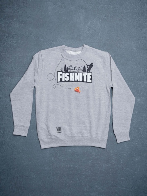 Bluza Fishnite - przód produktu w całości w ułożeniu gładkim Bluza Fishnite - przód produktu w całości w ułożeniu gładkim