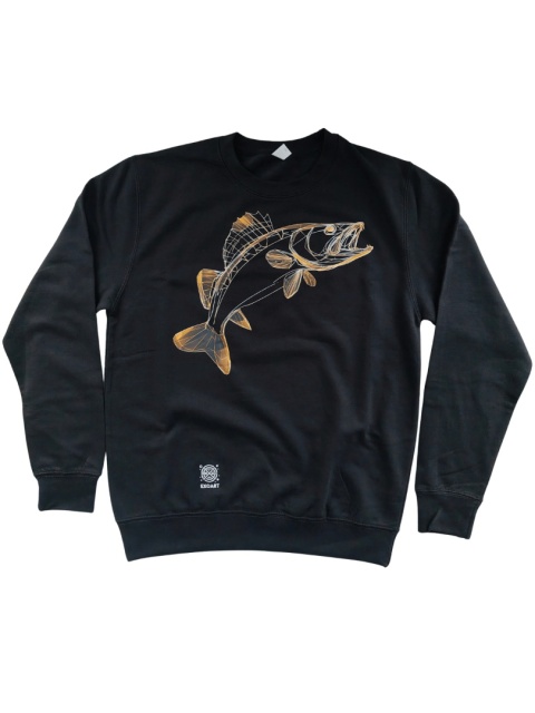 Bluza wędkarska z nadrukiem Sandacz Golden Edition od marki EXOART
